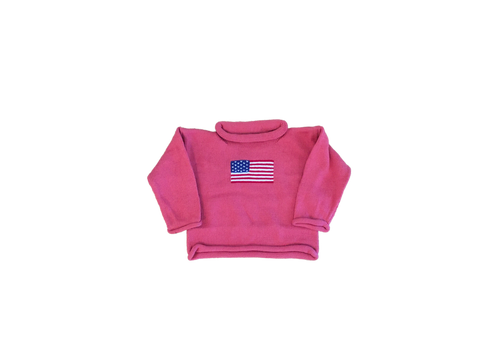 Nantucket Red Flag Rollneck Sweater     6m-10yr