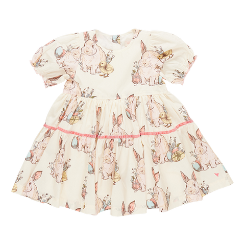 Pink Chicken Girls Bunny Dress 2-6