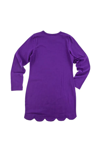 Florence Eiseman Purple Scallop Dress
