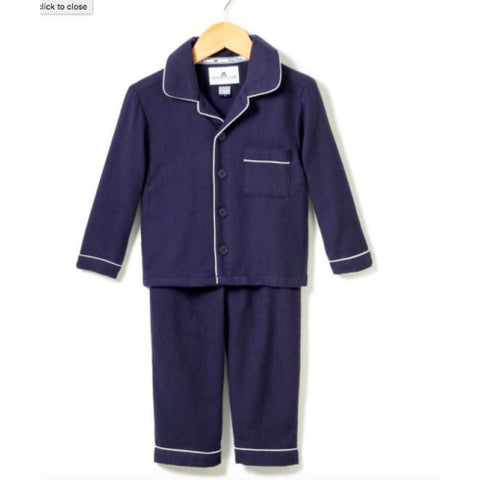 Navy 2pc Pajamas     Size 1-10yr