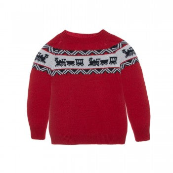 Red Train Sweater