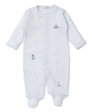 Kissy Kissy Blue Embroidered Golf Coming Home Set