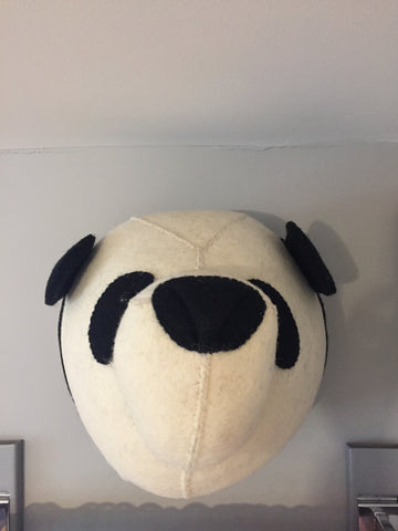 Fiona Walker Panda Bear Wall Head