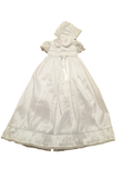 Short Sleeve Elegant Christening Gown