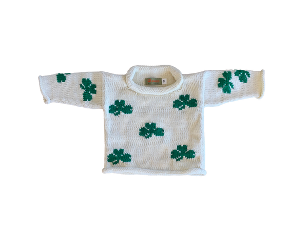 Allover Shamrock Sweater- Call for Sizes